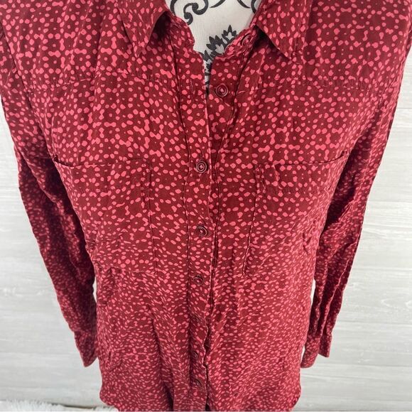 Anthropologie Holding Horses Sammie Printed Button Down Shirt - Picture 5 of 10